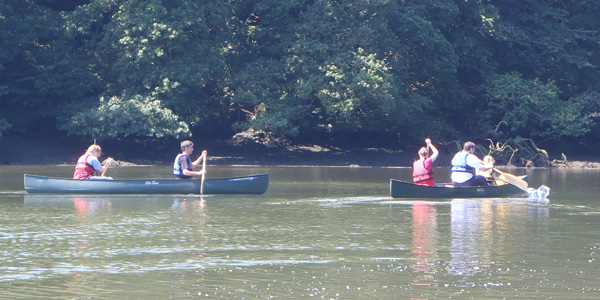 Canoe trips on the River Fal